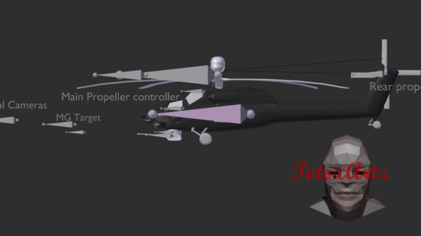 maya mi 28 soviet helicopter - Mil 28 soviet helicopter by TotexArtz